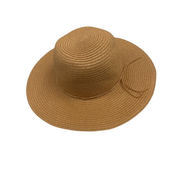 Style & Co. Basic Straw Adjustable Packable Floppy Hat - Picture 5 of 5